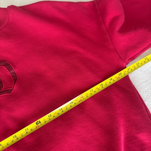 Disney Parks Red Crewneck Spirit Jersey Sweater Small - Picture 4 of 5